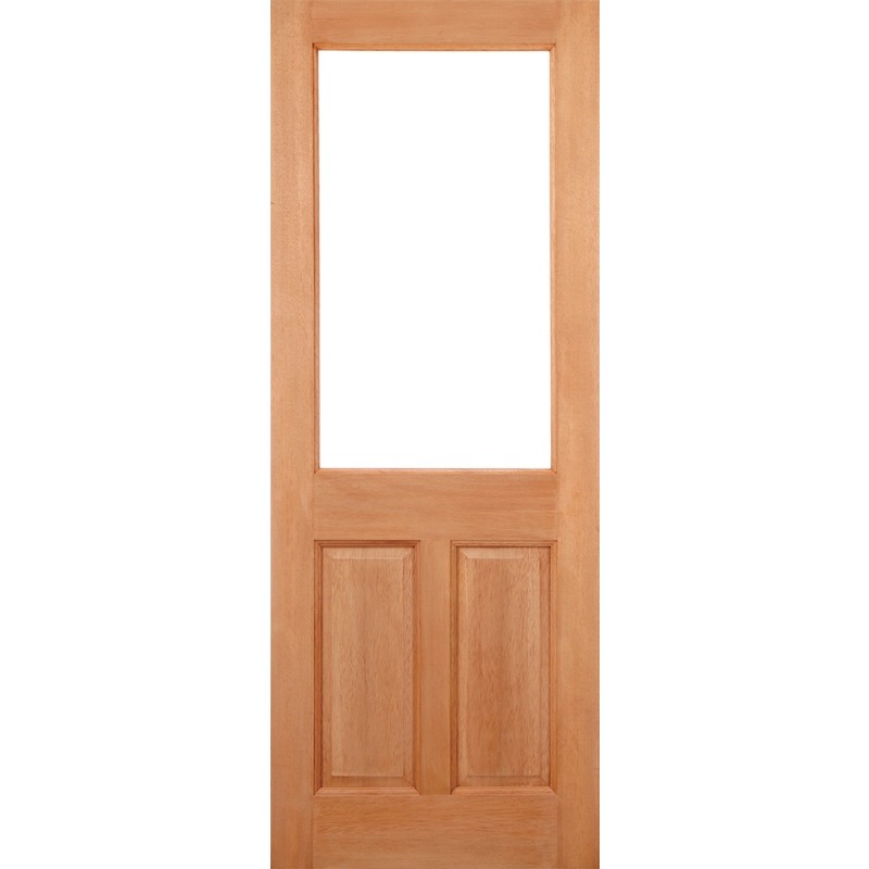 External Hardwood 2XG 2 Panel Door